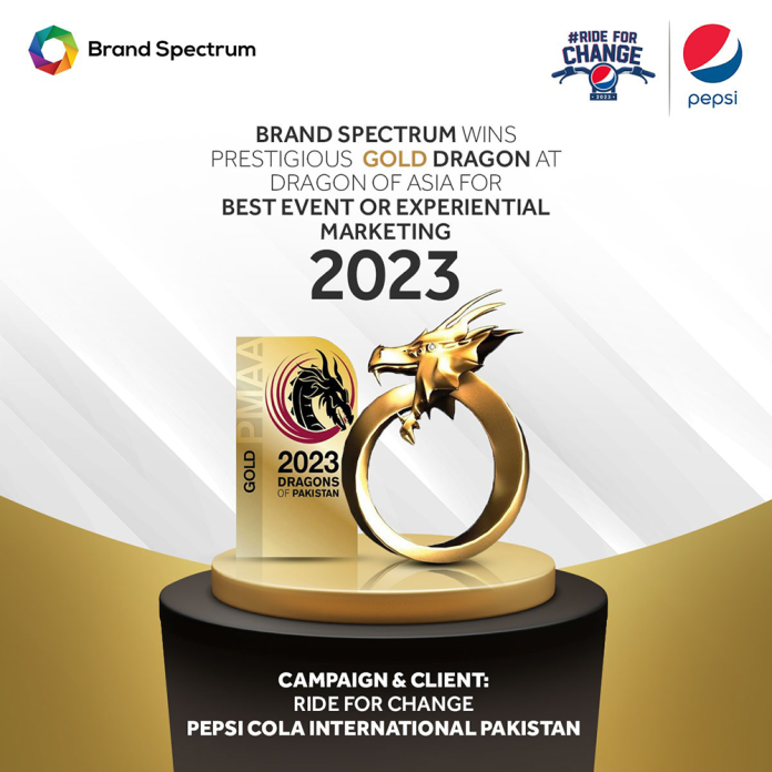 Brand Spectrum Wins 2023 Gold Dragon for Pepsi’s