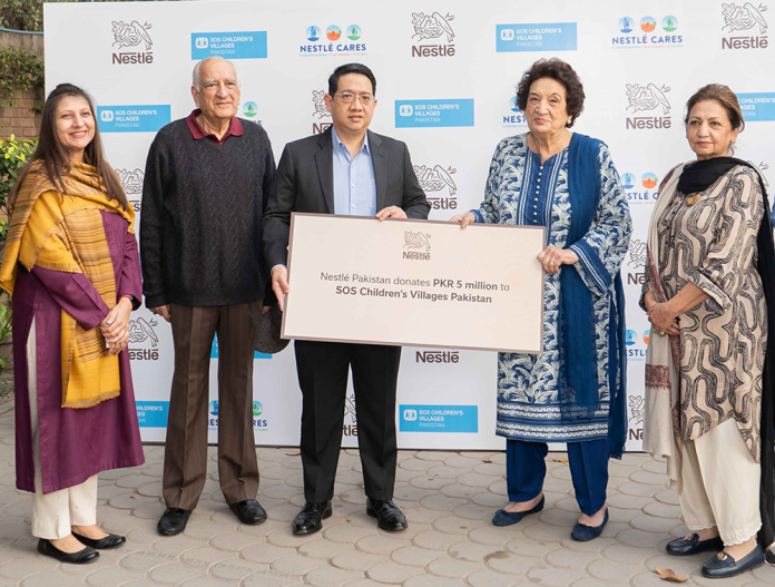 Nestlé Pakistan Contributes PKR 5 Million to Support Hundreds of Children at SOS Children’s Village