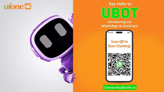 Ufone 4G Introduces WhatsApp Chatbot for Instant and Hassle-Free Customer Facilitation