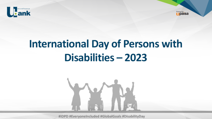 U Microfinance Bank, Pakistan’s fastest-growing microfinance bank, proudly pledged its unwavering commitment to financial inclusion, increased accessibility, and the provision of enhanced opportunities for Persons with Disabilities (PWDs) on the International Day of Persons with Disabilities - 2023. U Bank remains dedicated to making a positive impact on the lives and livelihoods of its stakeholders across all population segments in Pakistan. Under its commitment towards PWDs, U Bank strategically collaborated with the Special Talent Exchange Program (STEP) to conduct a comprehensive Accessibility Audit of its premises across the country. This initiative aimed to ensure access for PWDs to U Bank’s financial products and services and bore testament to the bank’s dedication to breaking barriers and fostering an environment of equal banking opportunities. Multiple training sessions were also held for U Bank’s staff members in collaboration with STEP, focused on creating awareness and encouraging empathy, while also ensuring seamless integration of PWDs into the workforce. U Bank consistently cultivates an inclusive workplace culture to contribute to a compassionate and supportive work environment. With this commitment, U Bank also announces the successful conclusion of the first batch of its Internship Program dedicated exclusively to Persons with Disabilities, providing them with equal growth and learning opportunities and nurturing talent in an inclusive employment landscape. Speaking on the occasion and the valuable initiatives, Mr. Mohamed Essa Al Taheri, President & CEO – U Bank commented, “As we commemorate the International Day of Persons with Disabilities, I am proud to affirm U Bank's unwavering commitment to fostering inclusion across multiple dimensions. Our focus extends beyond providing accessible financial solutions, to creating an inclusive work environment that values the diverse talents and skills of every individual. We believe firmly in providing equal opportunities, in line with our core mission of financial inclusion, and will continue to work towards shaping a more empowering tomorrow for all.” U Bank currently has an extensive network of 350+ bank branches across multiple rural and urban regions of Pakistan, which includes remote, last-mile locations as well. Through its broad outreach, U Bank continues its endeavors to provide valuable financial services aimed at economically uplifting communities across all socioeconomic segments of Pakistan.