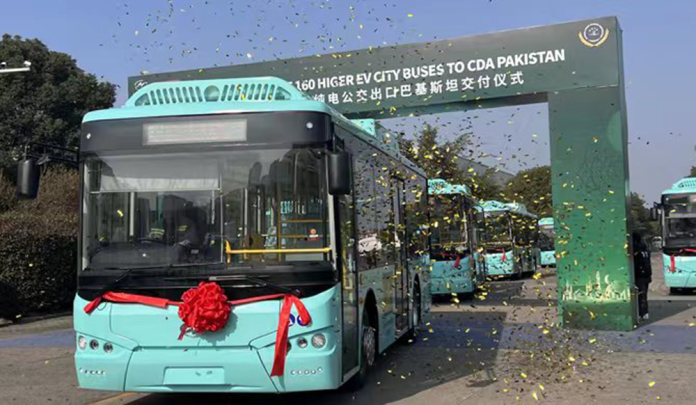 160 High-End E-Buses to Boost Green Transportation in Pakistan