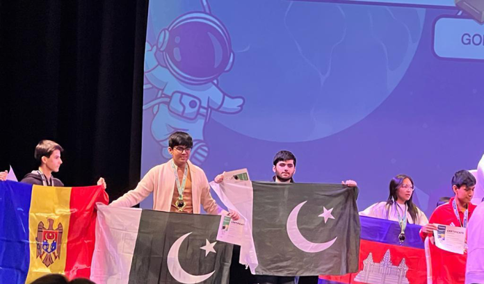 Pakistani Student Zain Won Gold Medal at NASA's Copernicus Olympiad Outshining 500 Students from 22 Countries