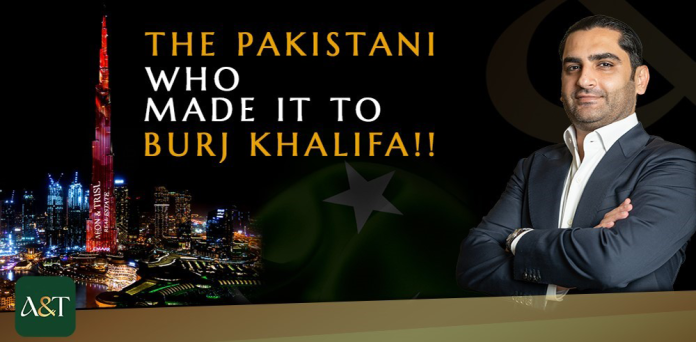Saleem Karsaz, Aeon & Trisl Group CEO – First Pakistani Real Estate Luminary Honoured at Burj Khalifa
