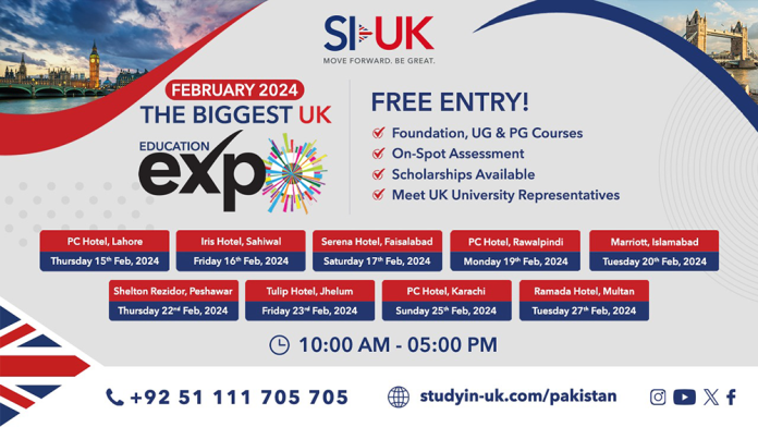 SI-UK Education Expo 2024: Empowering Pakistani Students to Dream Big