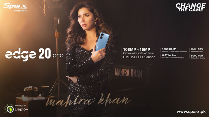 Mahira Khan and Sparx' Smartphone’s Game-Changing Alliance