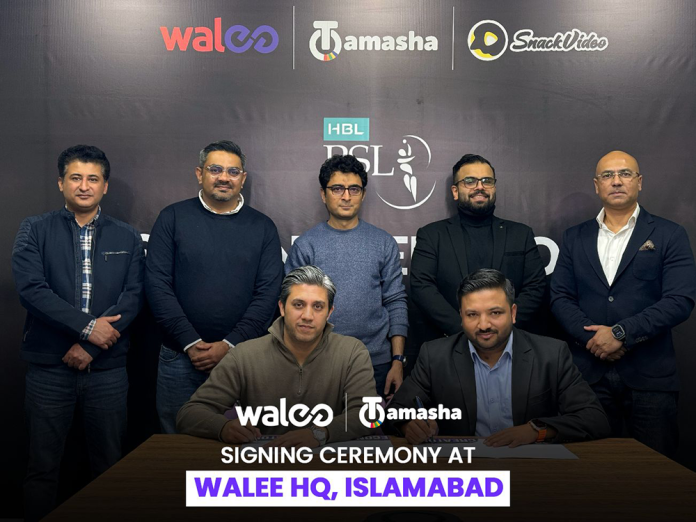 Walee signs partnership with Tamasha for HBLPSL9