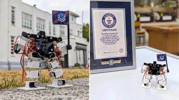 5.5 Inches Tall: School Students Build World's Smallest Humanoid Robot
