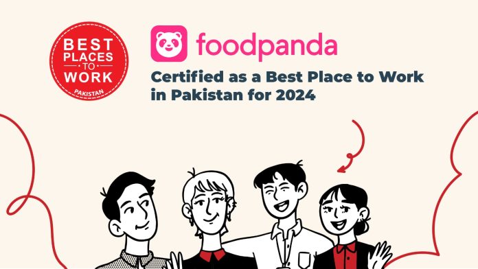 Foodpanda Recognized as one of the Best Places to Work in Pakistan
