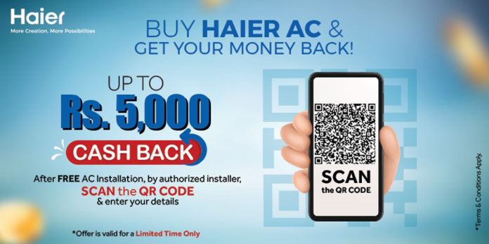 Haier AC Cashback Offer: A Cool Solution to Inflation Woes