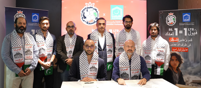 Igniting Hope: Taj Gasoline Launches #LiterLiterUmeed Campaign for Palestine