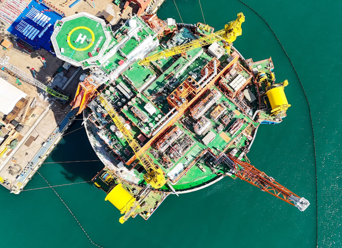 Asia's First Cylindrical Fpso Facility Completed