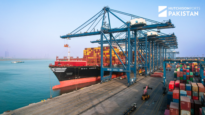 Hutchison Ports Pakistan Marked the Historic Arrival of the Largest Container Vessel Ever to Berth in Pakistan