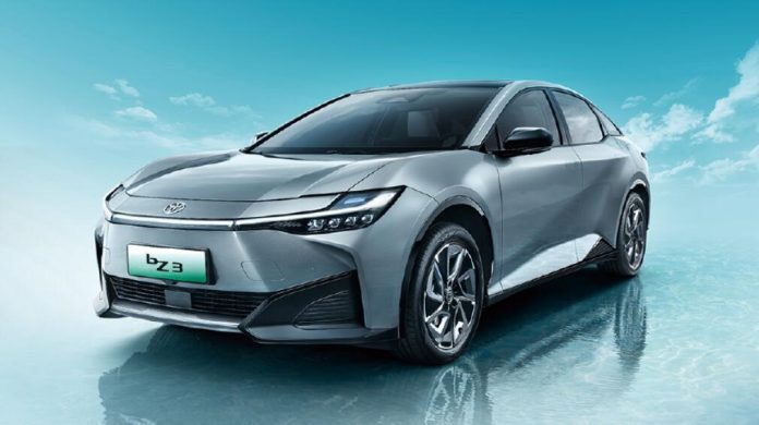 Toyota bZ3 with BYD battery and motor starts accepting pre-orders ...