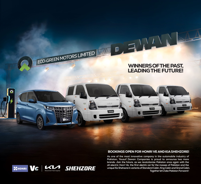 Yousuf Dewan Companies Revives the Legendary Shehzore and Electrifies Pakistan with Honri VE in a Dual Launch