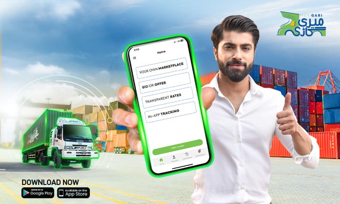 Meri Gari – Pakistan's Best App For Road Freight