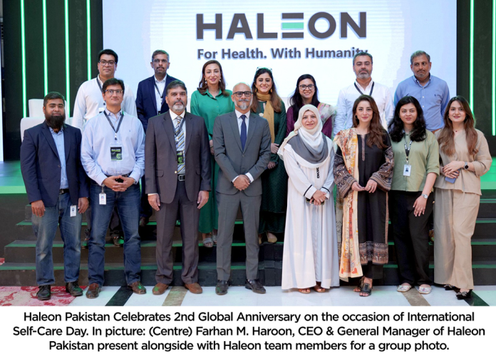 Haleon Pakistan Celebrates 2nd Global Anniversary on International Self-Care Day, with its vision to prioritize self-care in Pakistan