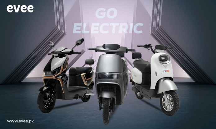 Evee: Top selling electric scooter brand of Pakistan. Let’s pave the future together