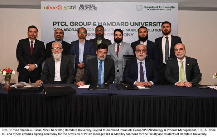 Hamdard University selects PTCL to expedite the Digital Transformation Journey