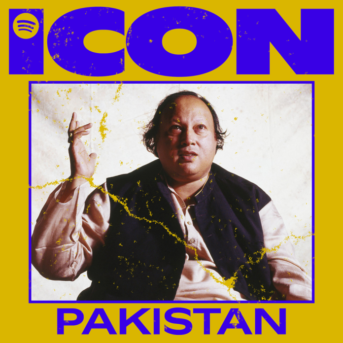 Spotify announces Nusrat Fateh Ali Khan as the first artist for ICON Pakistan