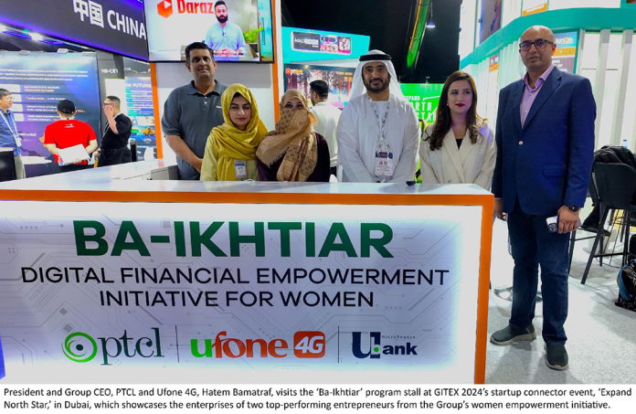 Top performers of PTCL Group’s Women Empowerment Initiative ‘Ba-Ikhtiyar’ Attend Global Start-up Event in Dubai