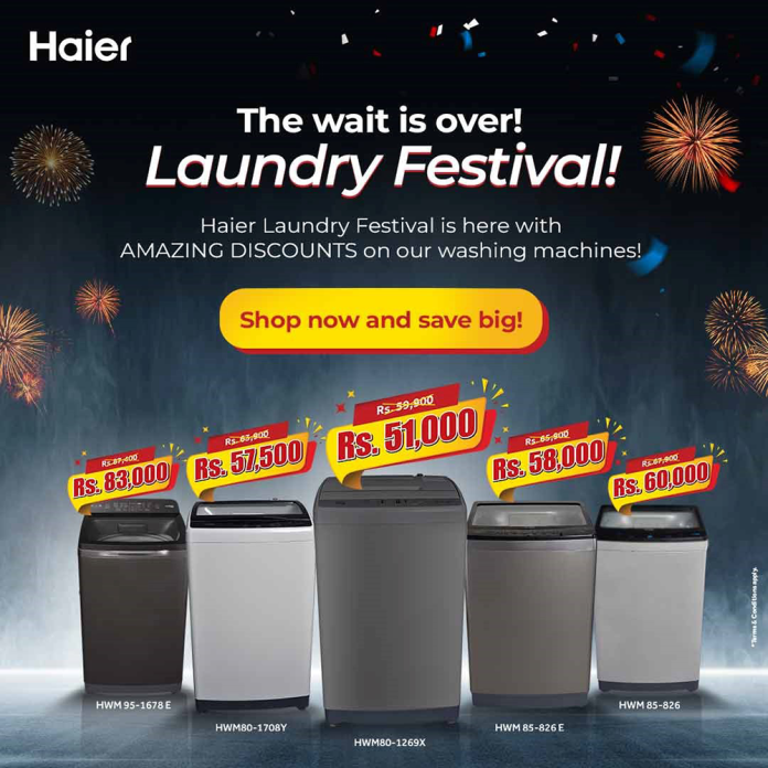 The Haier Laundry Festival: A Celebration of Incredible Savings