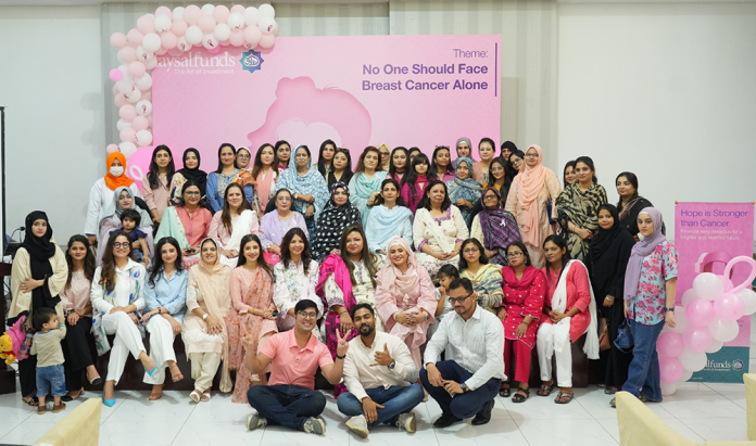 Faysal Funds Partners with AKUH to Create Breast Cancer Awareness