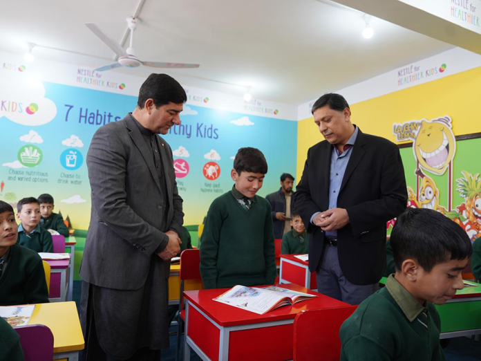 Gilgit-Baltistan gets 3rd Nestlé for Healthier Kids (N4HK) Room, 1st in Shigar District