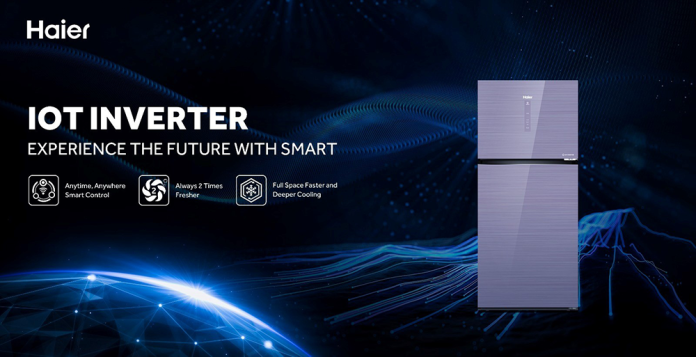 Experience the Future with Haier Twin Inverter IOT Refrigerator