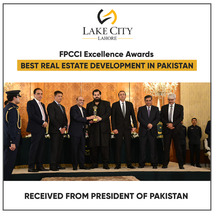 Lake City Lahore crowned Best Real Estate Development at FPCCI Excellence Awards