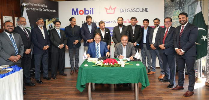 Mobil Pakistan and Taj Gasoline's New Partnership