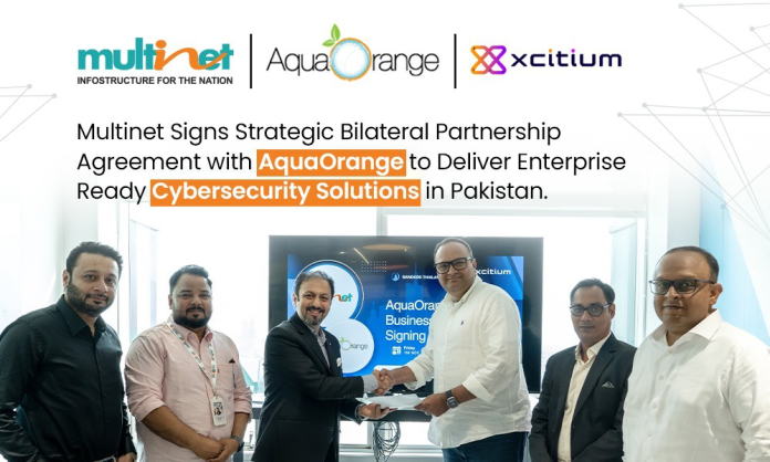 Multinet Pakistan & AquaOrange Signs Strategic Bilateral Partnership Agreement to Strengthen Cybersecurity Services Across Pakistan