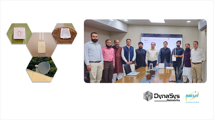 DynaSys Networks and PakSat International Pioneer IoT over Satellite Networks in Pakistan