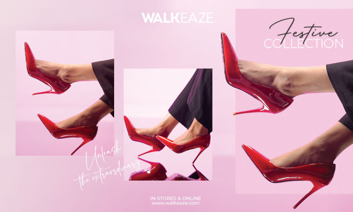 Celebrate Festive Glamour with WalkEaze’s Exclusive Shoes and Accessories Collection