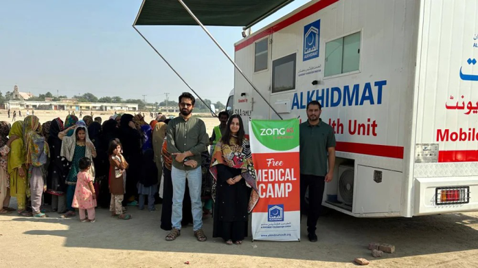 Zong 4G Collaborates with Alkhidmat Foundation to Deliver Free Healthcare Services in Sindh