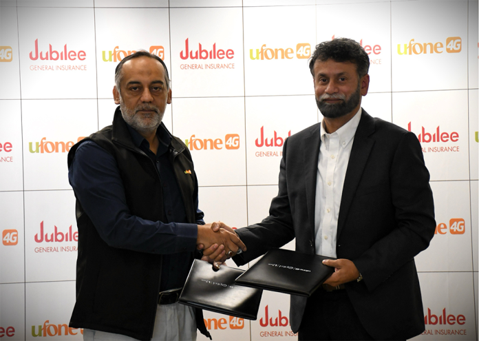 Ufone 4G Announces a Partnership with Jubilee Insurance to Launch General Insurance Service for its Customers