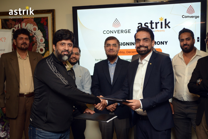 Astrik, leading the education transformation in Pakistan Inks MOU with Converge Business School for Implementation of Learning Management System