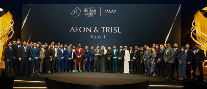 Aeon & Trisl Group Makes History, Secures No.1 Spot at Emaar Awards for Second Consecutive Year and Sixth Consecutive Quarter with Record- Breaking Sales Performance.