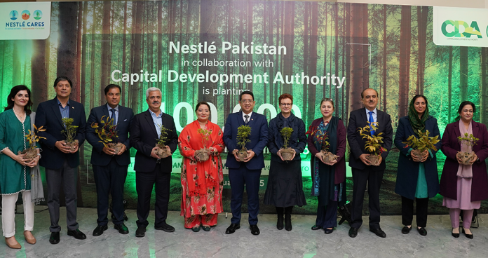 Nestlé Pakistan kickstarts 100,000 trees urban forest drive with CDA Islamabad