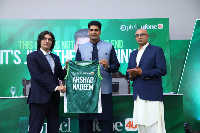 Arshad Nadeem Gears Up for a New Chapter with PTCL Group