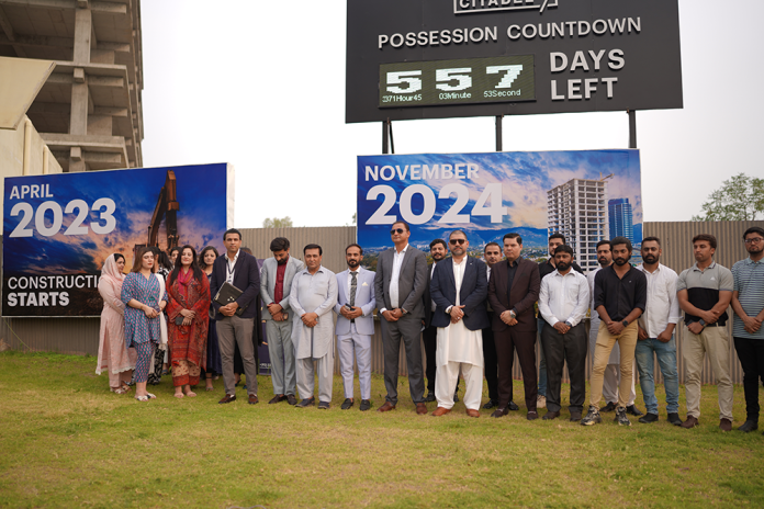Chakor Ventures Launches Pakistan’s First Live Possession Countdown at Citadel 7: 555 Days to Handover