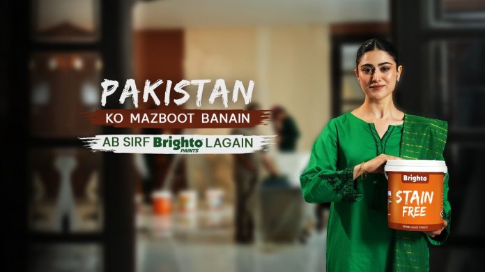 Brighto Paints Positions Itself as a Global Leader in New DVC Starring Hina Afridi