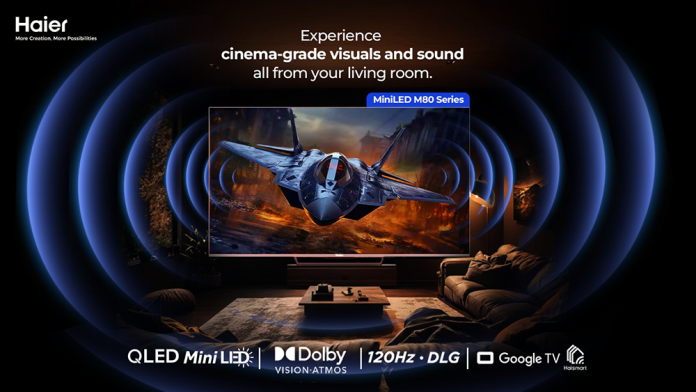 Unveiling the Haier M80 Mini QLED TV Series