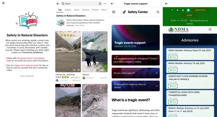 TikTok Launches Guide to Combat Misinformation During Monsoon Floods in Pakistan