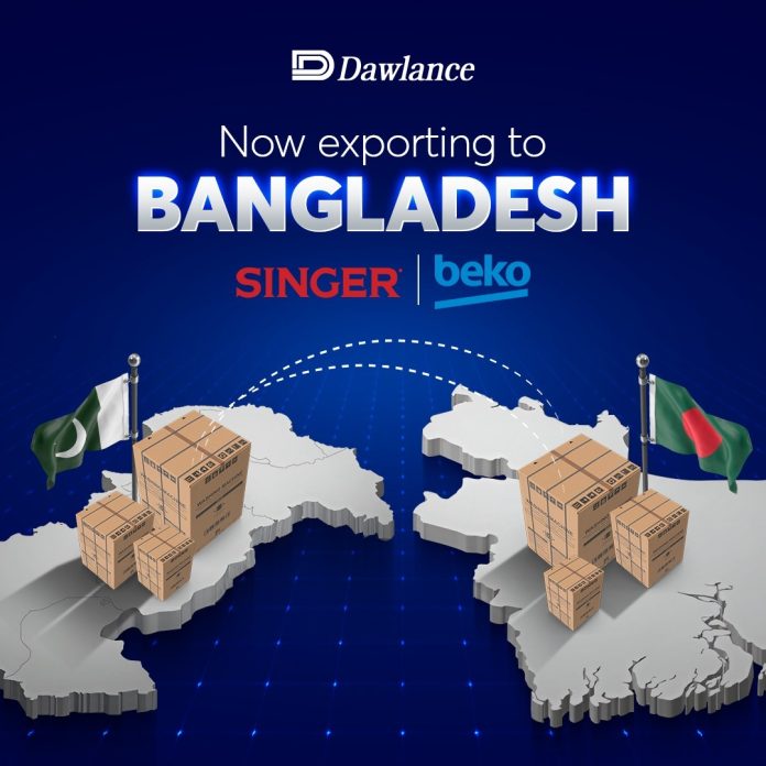 Dawlance Exports First Batch of Single Tub Washing Machines from Pakistan to Bangladesh