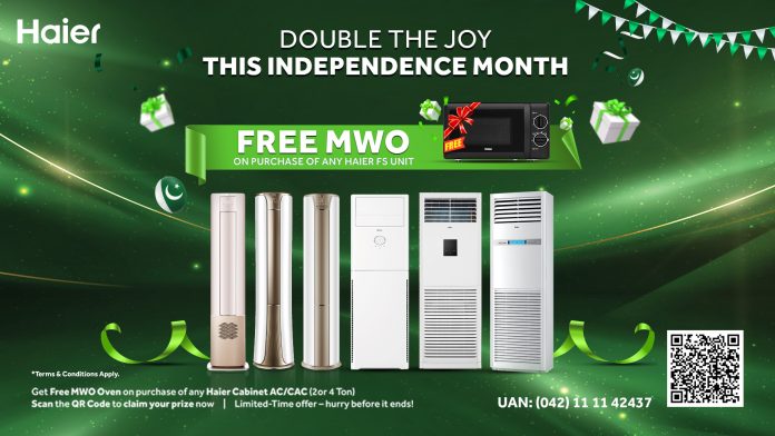 Celebrate Independence Month with Haier – Double the Joy, Double the Rewards!