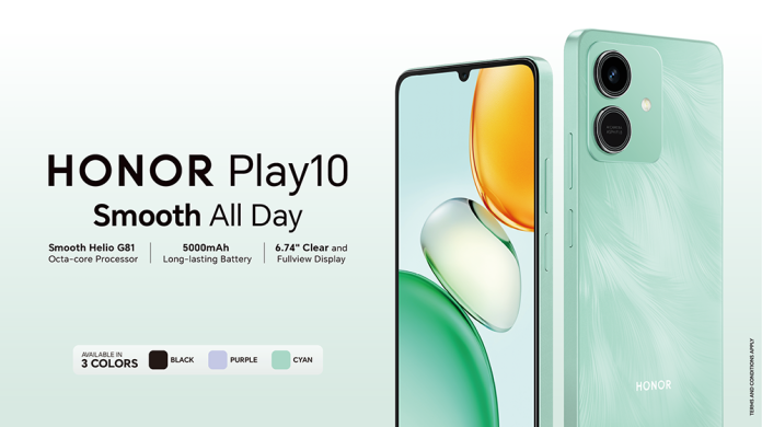 HONOR Launches the All-New HONOR Play 10