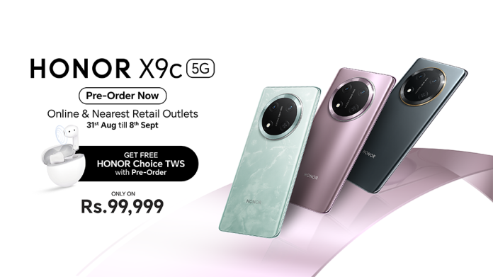 HONOR Introduces the All-new HONOR X9c with Pre-Bookings Starting August 31st