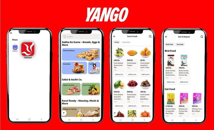 Customers in Karachi Can Now Order Directly from Naheed Supermarket via the Yango Super App