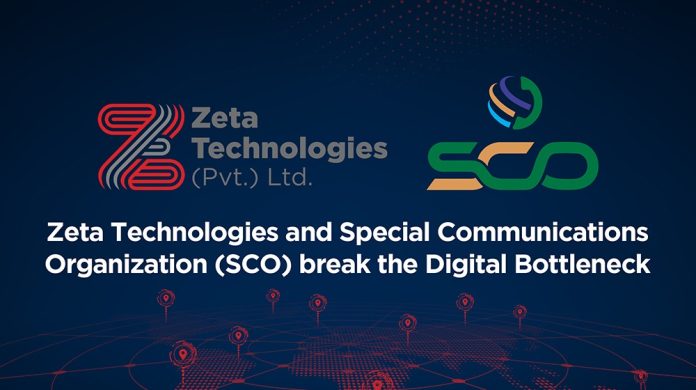Zeta Technologies and Special Communications Organization (SCO) break the Digital Bottleneck
