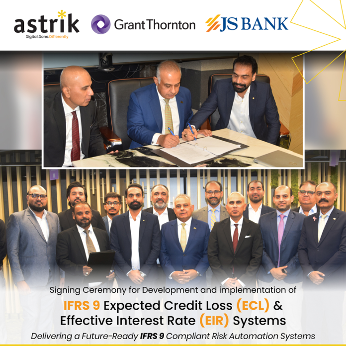 Astrik and Grant Thornton Partner with JS Bank to Automate IFRS 9 Expected Credit Loss (ECL) & Effective Interest Rate (EIR) Framework